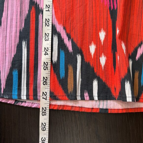 Sheridan French Top Women Small Beaded Artsy Tunic Blouse Southwest Art to Wear - Picture 11 of 11